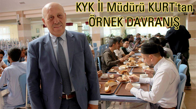 Hemşehrimiz Cumhur Z.  KURT’tan Örnek Davranış…