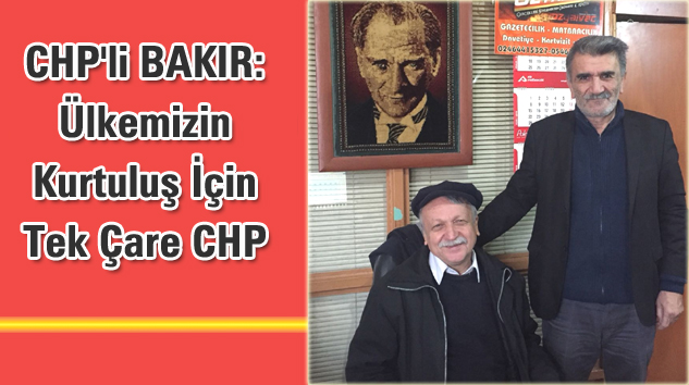 İRFAN BAKIR’dan GAZETEMİZE ZİYARET