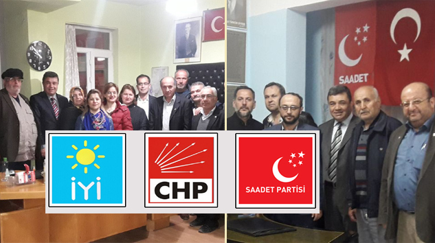 İYİ PARTİ’den CHP ve SAADET’e Ziyaret