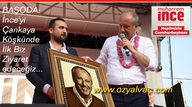 BAĞKONAK ADD’den Muharrem İNCE’ye Hediye