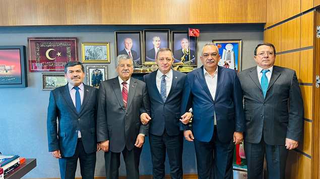 MHP’li belediye başkanları Sönmez’le önemli temaslar gerçekleştirdi