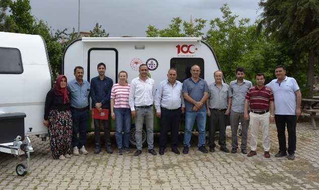 “Sürü Merada, Çoban Karavanda” projesiyle 15 karavan çobanlara teslim edildi