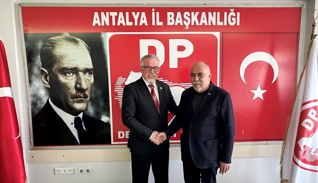 Hemşehrimiz Hasan Hüseyin Ataşoğlu, DP Konyaaltı İlçe  Başkanlığı’na seçildi