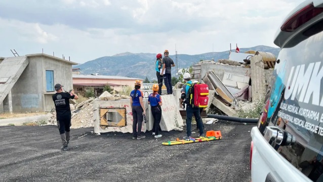 Isparta UMKE profesyonel ekibiyle daima göreve hazır