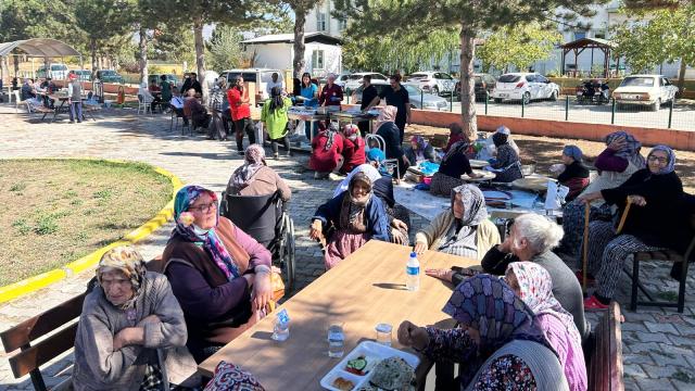 Huzurevi sakinleri piknikle moral buldu