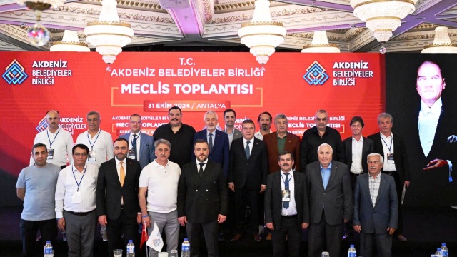 Başkan Kodal, Akdeniz Belediyeler Birliği toplantılarına katıldı