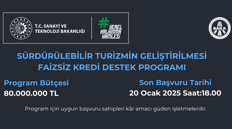 Sürdürülebilir Turizmin Geliştirilmesi Destek Programı’nın Bütçesi 80 Milyon TL’ye Yükseltildi