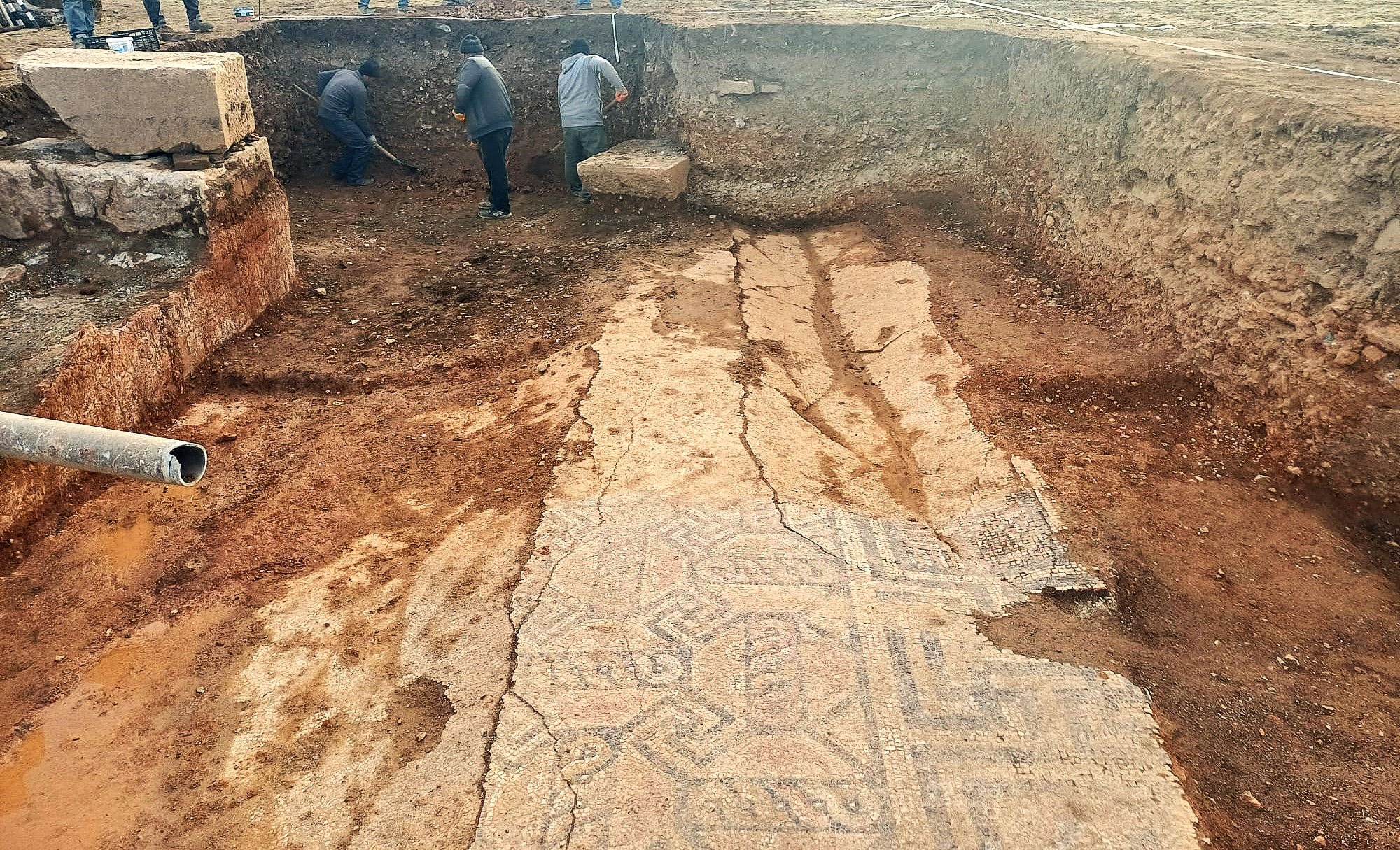 Geleceğe Miras Projesi ile antik kentte yoğun mesai