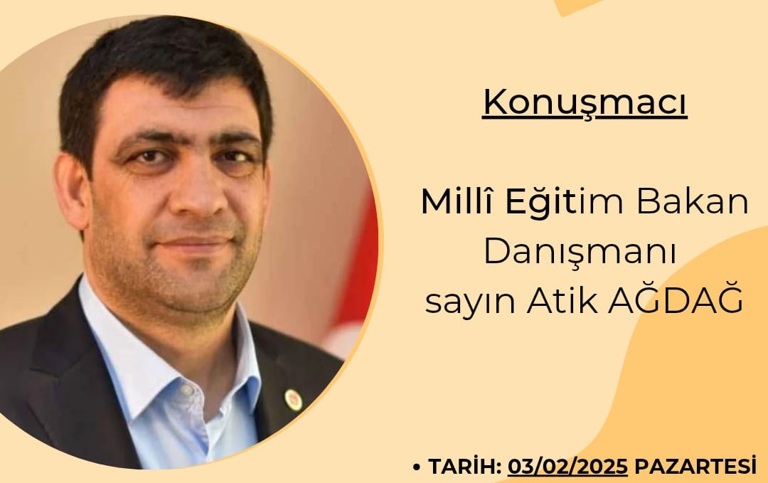 Milli Eğitim Bakanı Danışmanı Atik Ağdağ’dan Yalvaç’ta Konferans